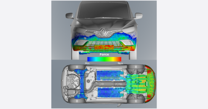 force analysis - vehicle water wading post-processing