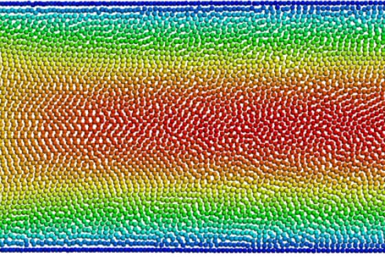 Preview image – planar Poiseuille flow validation