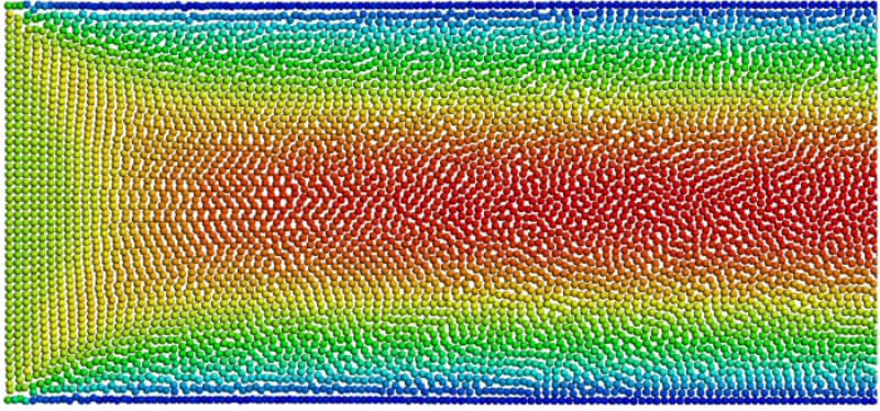 Preview image – planar Poiseuille flow validation