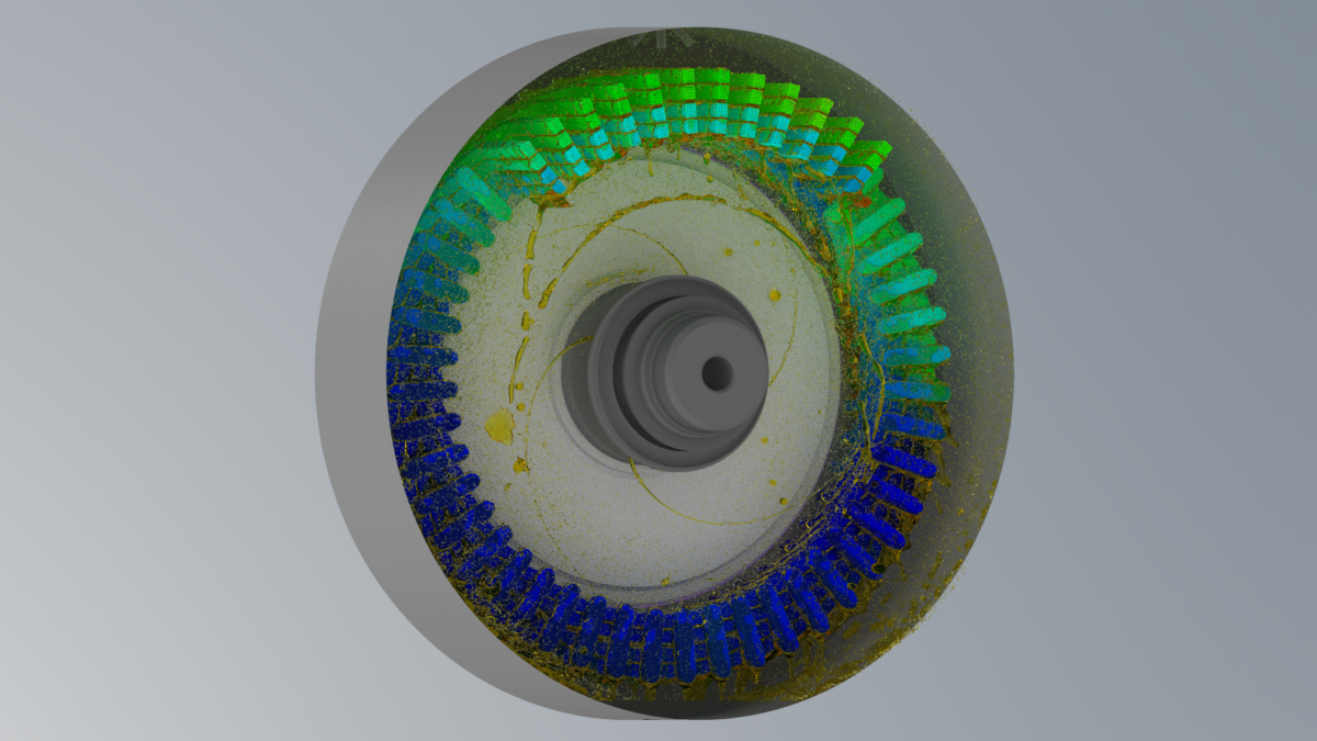 Figure 6 - PreonLab 7.2 Released - E-motor using Staggered CHT