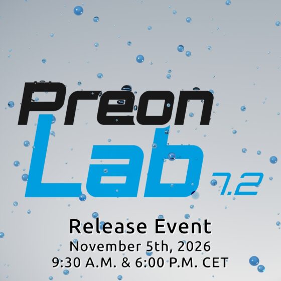 Preview image for the PreonLab 7.2 Release Event Landing Page.