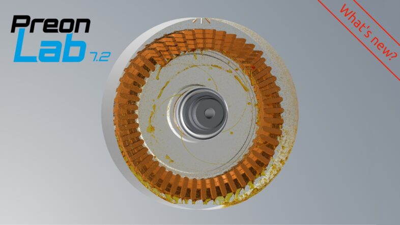 PreonLab 7.2 Release Announcement Image for the homepage.